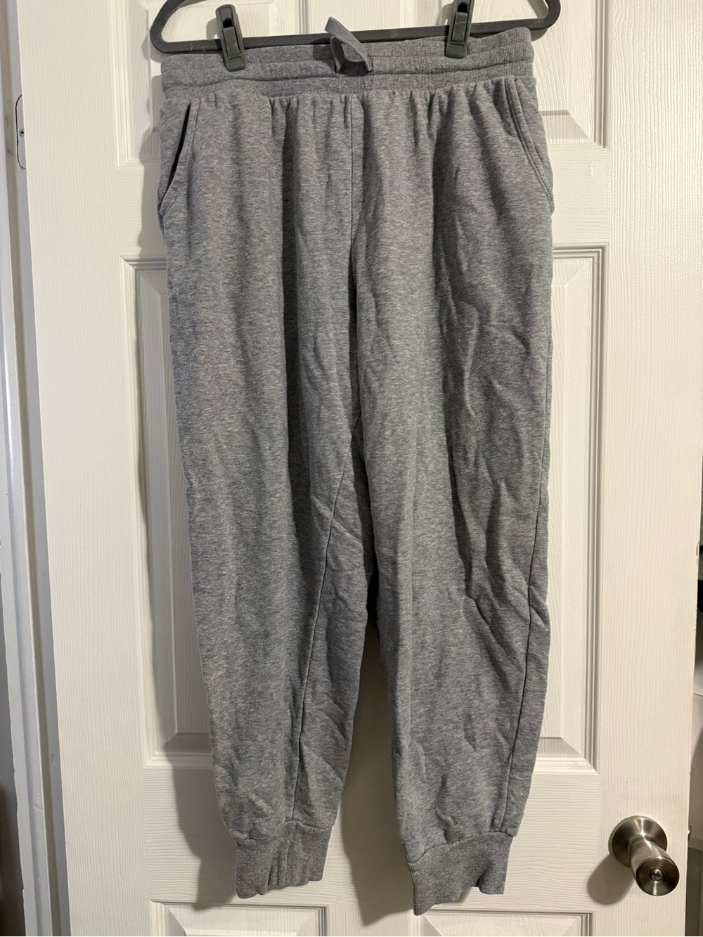Colsie Heather Gray Drawstring Jogger Pants